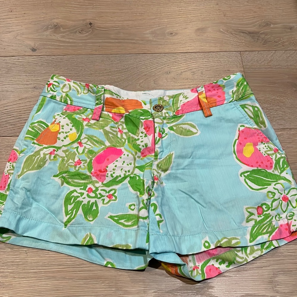 Lilly Pulitzer tropical Callahan shorts 2